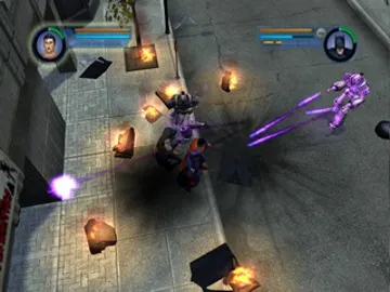 Justice League Heroes screen shot game playing